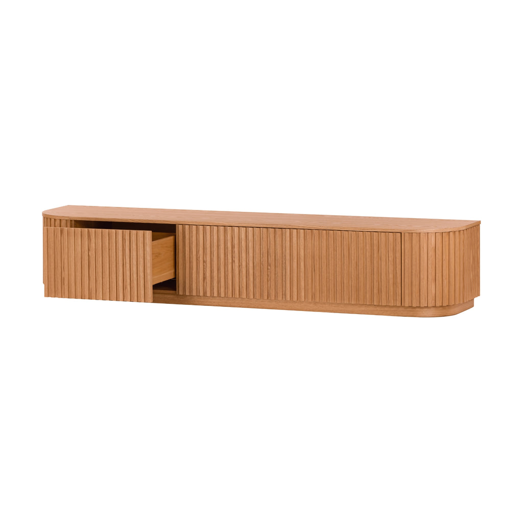 Vanessa Hubert 246cm 4 Door ETU Entertainment TV Unit Natural