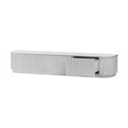 Vanessa Hubert 246cm 4 Door ETU Entertainment TV Unit White