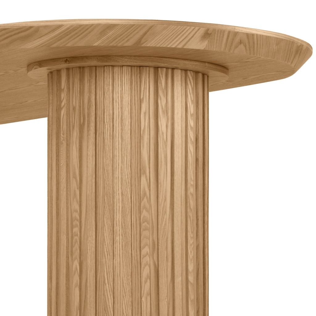 Vanessa Marty 220cm Oval Dining Table Natural