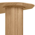 Vanessa Marty 220cm Oval Dining Table Natural