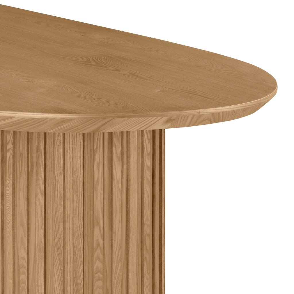Vanessa Marty 220cm Oval Dining Table Natural