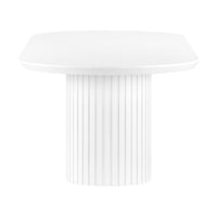 Vanessa Marty 220cm Oval Dining Table White