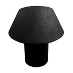 Vanessa Marty 280cm Oval Dining Table Black
