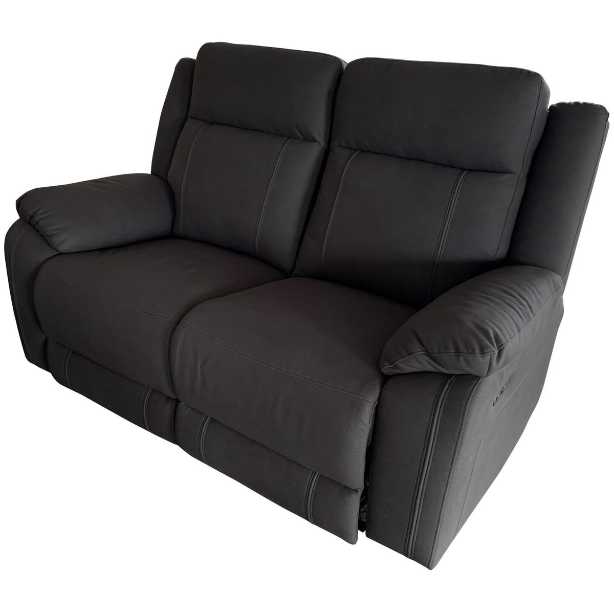 Victor 2 Seater Electric Recliner Sofa Chair Home Theatre Lounge - Onyx