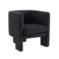 Wesley Occasional Boucle Chair Onyx